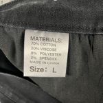 Crystal Slit Cutout Jeans Women Large 29x26 High‎ Rise Straight Leg Black Denim Size 29 Photo 9