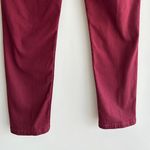 Calvin Klein Jeans  Red/Burgundy Skinny Ankle Pants, Size 8 Photo 15