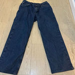 Carhartt Carat straight leg Jeans Flannel lined Denim Jeans. Size 10 X 30 Photo 0
