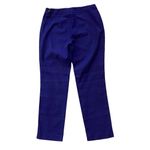 $650 VTG Agnona 42 6 Dress Trousers Pants Flat Front Purple/Blue High Rise Purple Photo 1