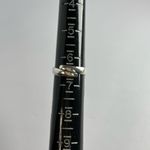 LARGE Fluorite Genuine Stone 925 Sterling Silver Ring Purple Photo 5