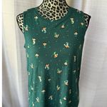 Women Celebrate Together Green St. Patrick Day Leprechaun Print L Tank Top RB Size L Photo 6