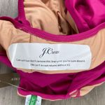 J.Crew Magenta Orchid Ruched V Neck One Piece Swimsuit Sz.14 NWT Photo 9