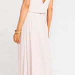 Show Me Your Mumu SMYM Kendall dusty blush maxi dress NEW MEDIUM Photo 0