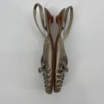 Michael Kors KORS Slingback Ballet Shoes Sz 6M Metallic Bow Coquette Preppy Photo 5