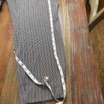 Investments Women's  Plaid Ankle Pants Size 16 Black Multi-color Photo 8