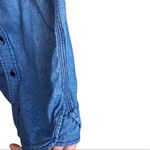 Hudson Jeans Hudson Button Down Chambray Short Sleeve Denim Shirt Photo 3