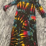 Kathmandu Imports Vibrant Tie-Dye Maxi Shirt  Size L By Kathmandu  Photo 0
