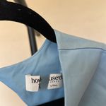 House Of CB  'Ingrid' Blue Twill Mini Dress NWOT‎ size L Tall Photo 12