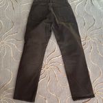 ZARA  | 90s Cut Straight-Leg Jeans Brown Distressed Faded Size 0 Photo 4