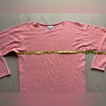 Bianco & Blu Italy Merino Wool Cashmere Blend, nylon viscose laine silk knit L Pink Size L Photo 7