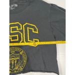 USC university of southern California Trojans Cropped T Shirt Size Small Black Photo 1