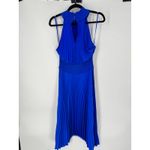 A.L.C. Renzo B Pleated Midi Dress in Adriatic Blue Size 00 Photo 4