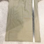 Talbots  Dress Women Green Lace up Front 3/4 Sleeve Shirt 16 Petite renaissance Photo 7