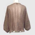 Wild Fable NWT Dusty Rose Pink Purple Open Knit Front Cardigan Shrug New Photo 3