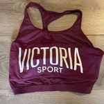 Victoria's Secret Victoria’s Secret Maroon Mesh Sports Bra Medium Photo 1