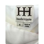 Haute Hippie  100% Silk Asymmetric One Shoulder Draped Wide Leg Jumpsuit Sz 6 Photo 5