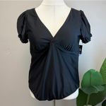 Torrid  Retro Puff Sleeve One Piece Swimsuit - New - Size 322/24 (3) Photo 2