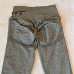 ECHT  Brown Olive waist leggings with scrunch detail in the back. Photo 2