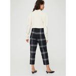Aritzia x Wilfred • chambéry check wool cashmere pant in grey sz 4 Photo 3