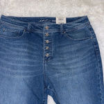 INC  High Rise Ankle Jeans Sz 14 Photo 0