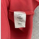 C&E  Women's Blouse Solid Coral Size small Sleeveless V Neck Tank Photo 3