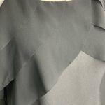 YA Los Angeles  SemiBlack Sheer Ruffle Cami Small Photo 8