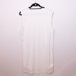 Athleta Women's Sunlover UPF Crew Neck Sleeveless Pullover Mini Dress White L Photo 3