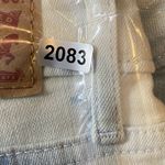 Levi's  Jeans Womens 27 721‎ High Rise Skinny Ankle Acid Wash Raw Hem Photo 11