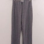 Urban Outfitters  Houndstooth Gingham Printed Kick Flare Pants Black and White Photo 1