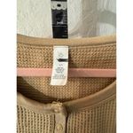 Old Navy Aerie Women's Beige Long Sleeve Thermal Top XL Photo 2