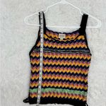 Scotch & Soda  Born to Love Knit Multicolor Chevron Tank Top Size S Photo 11