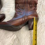White Mountain , Santa Fe, Western CowboyBoots size 8.5 brown color Photo 8