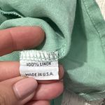 Bryn Walker  Seafoam Green Women's Blouse 100% line.  Size Large Photo 5