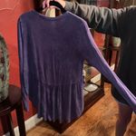 Altar'd State Purple Flowy Top Photo 4