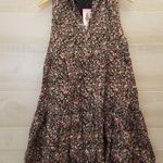 {S} NWT BB Dakota Steve Madden Ladies Tiered Floral Dress Green Photo 2