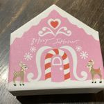 Betsey Johnson  Pink Hat Snowman Earrings Photo 2