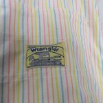Wrangler 80s Vintage Pastel Rainbow Striped Pants High Rise 34" Photo 4