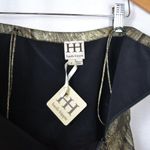 Haute Hippie  Metallic strapless dress Photo 5