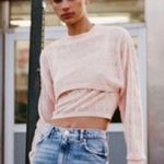 ZARA NWT LACE SHEER SLOUCHY CROP TOP MEDIUM Photo 1