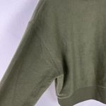 Abound NWT  Brushed Knit Mock Neck Fleece Pullover in Olive Night Green Size XL Photo 5