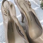 Chinese Laundry Nude Patent Leather Beige High Heels Photo 3