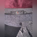 PAVI ITALY Chic Gray Patterned Long Sleeve Top Size XL Photo 6