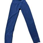 Beyond Yoga  High Waisted Leggings Blue Stretch Size Small Soft High Rise Photo 0