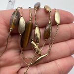 Monet ‎ gold layered princess stone necklace Photo 4