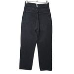 BY MALENE BIRGER Milium Black Denim Jeans Size XS Mid Rise Straight Fit Photo 5