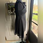 Vintage John Roberts little black dress with ruffle collar, size 10 Photo 3