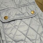 Barbour Otterburn Gilet Quilted Women’s Vest Steel Blue Size 4 Photo 3