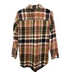 Madewell  Classic Ex-Boyfriend Shirt Size Small Flannel Plaid Casual Grunge Boho Photo 2