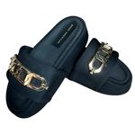 Good American  Chain Platform Slide Sandal Photo 3